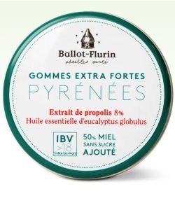 Gommes extra fortes des Pyrénées BIO, 30 g
